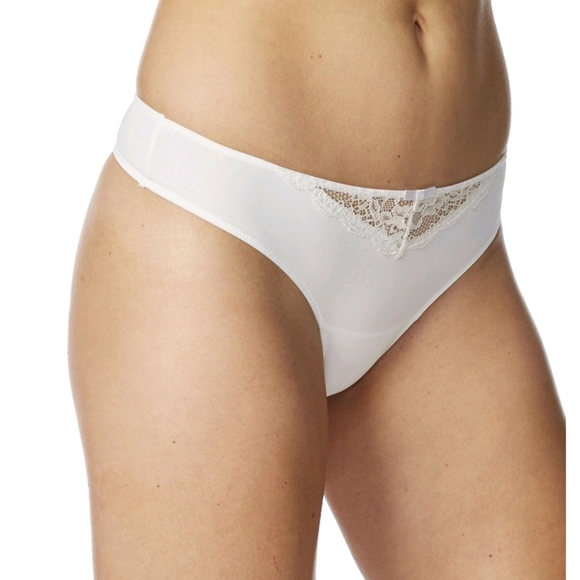 ❤ 2 for $16 Thong 3Pk Women's Micro Gripper Panties - Picture 3 of 4